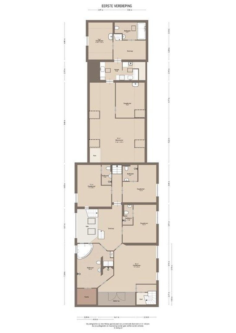 Broekseweg 64, Meerkerk plattegrond-1