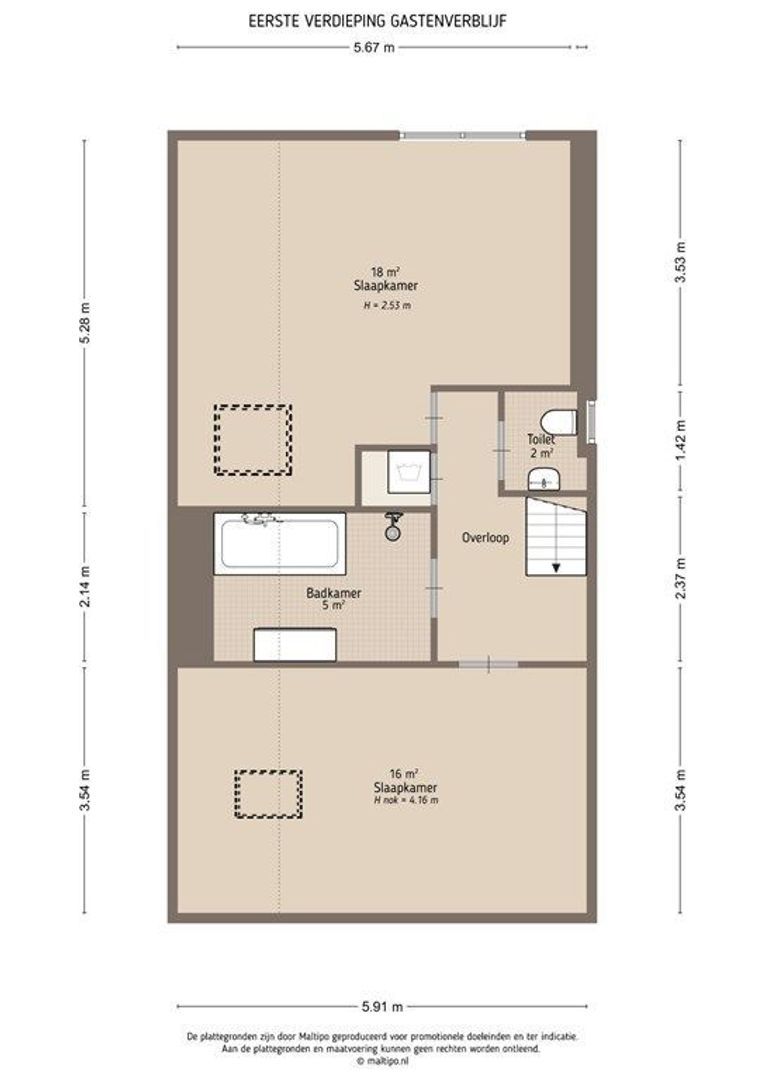 Broekseweg 64, Meerkerk plattegrond-6