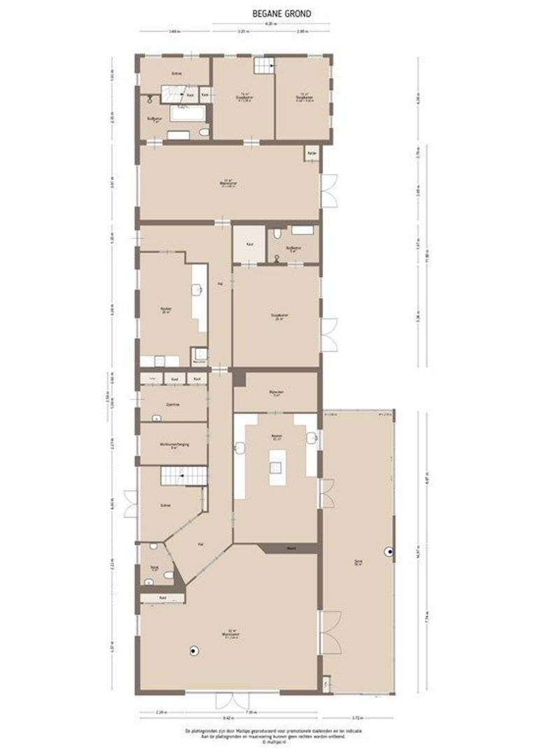Broekseweg 64, Meerkerk plattegrond-0