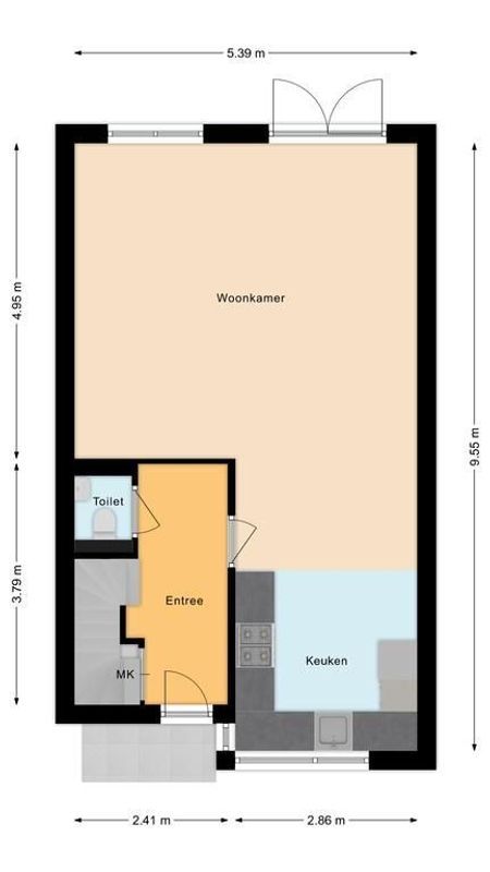 Johanna Naberstraat 18 Floorplan Blur 0