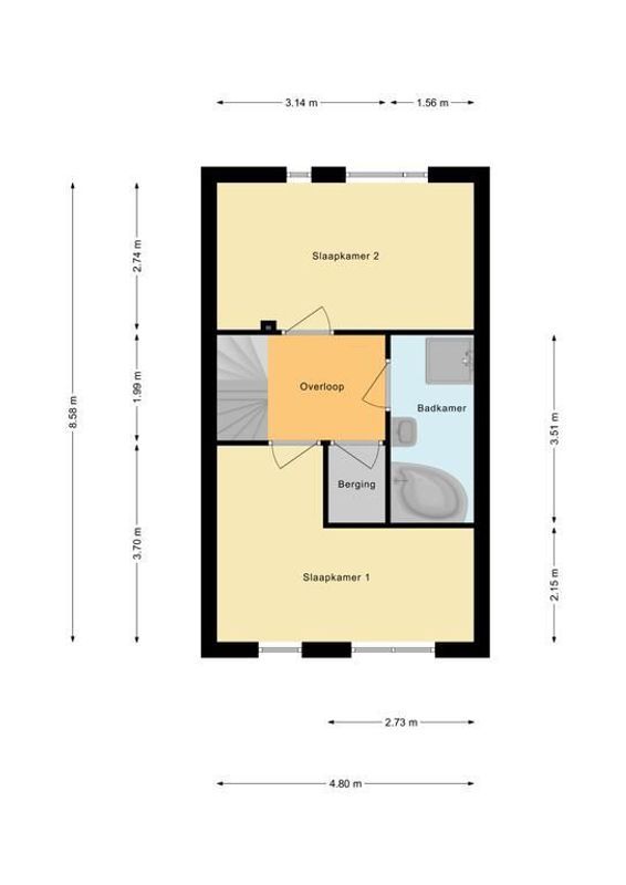 Bongelakker 80 Floorplan Blur 2