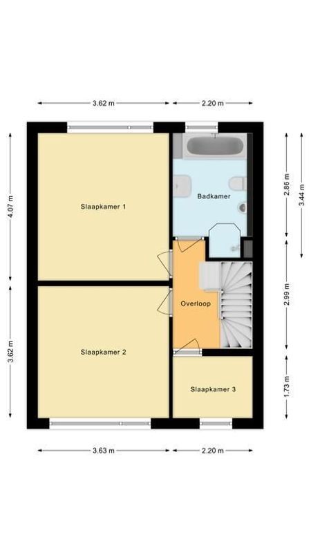 van Bossehof 4 Floorplan Blur 1