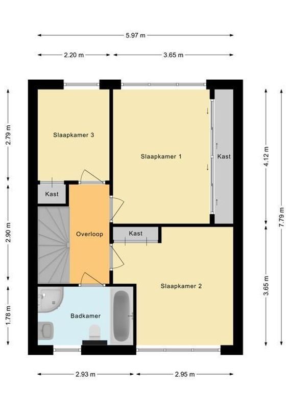 Gerbrandystraat 3 Floorplan Blur 1
