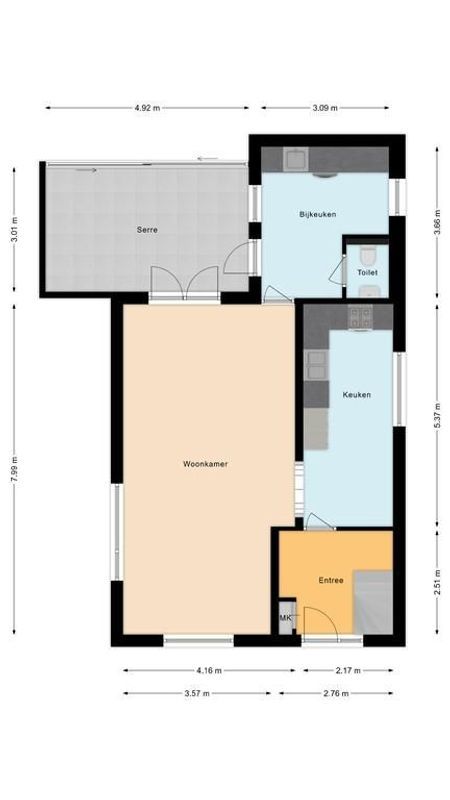 Schoolstraat 42 Floorplan Blur 0