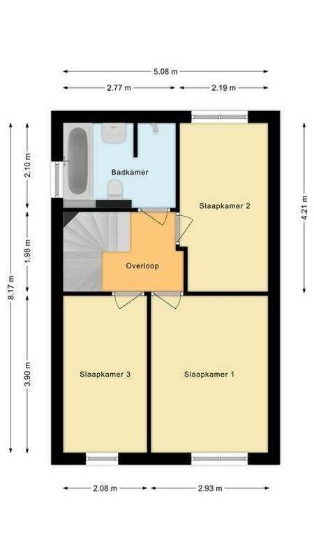 Prins Hendrikstraat 31 Floorplan Blur 1