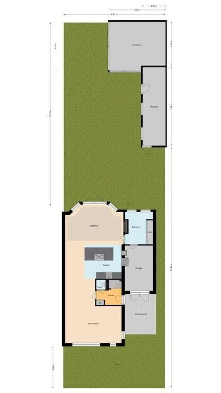Burgemeester van Mierlostraat 21 Floorplan Blur 2