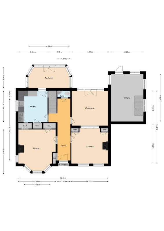 Nieuwstraat 21 Floorplan Blur 0