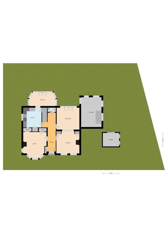 Nieuwstraat 21 Floorplan Blur 4