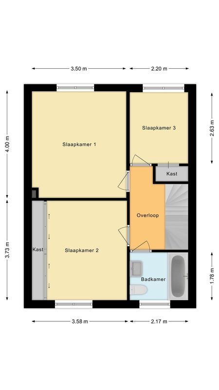 Dreesstraat 17 Floorplan Blur 1