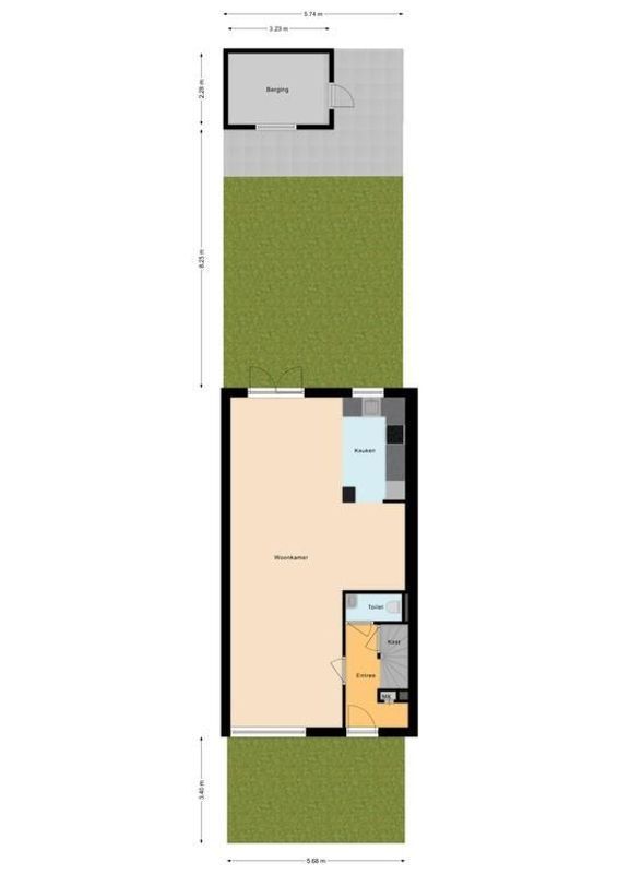 Drossaardstraat 15 Floorplan Blur 2