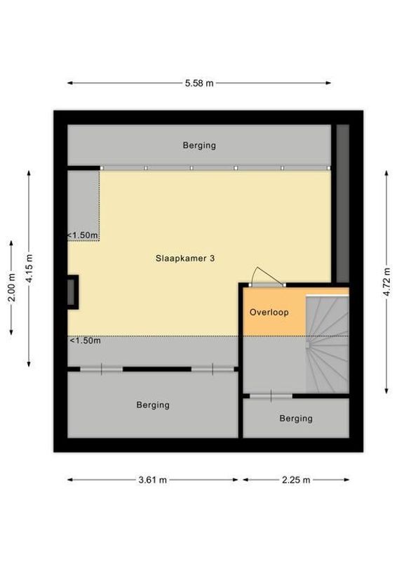 Drossaardstraat 15 Floorplan Blur 3