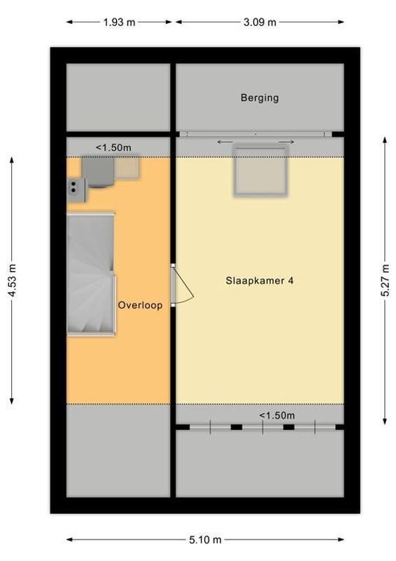 Suze Groenewegstraat 7 Floorplan Blur 3
