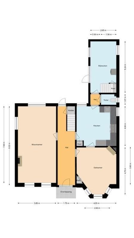 Tuinstraat 37 Floorplan Blur 1