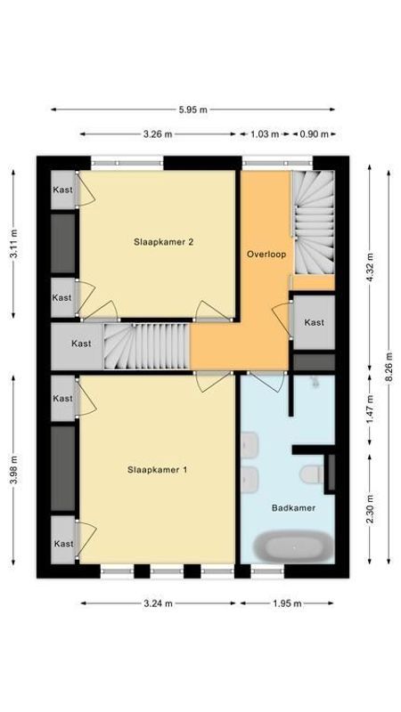 Tuinstraat 21 Floorplan Blur 1