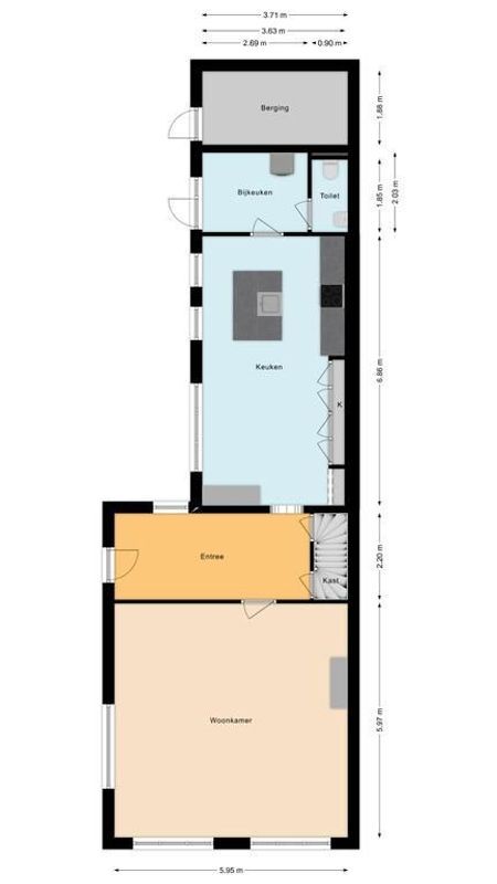 Tuinstraat 21 Floorplan Blur 0