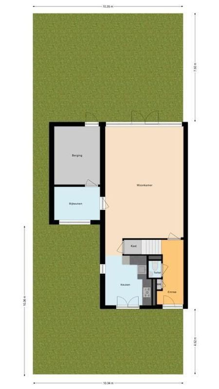Ien Dalesstraat 4 Floorplan Blur 3