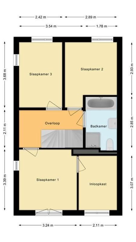 Ien Dalesstraat 4 Floorplan Blur 1