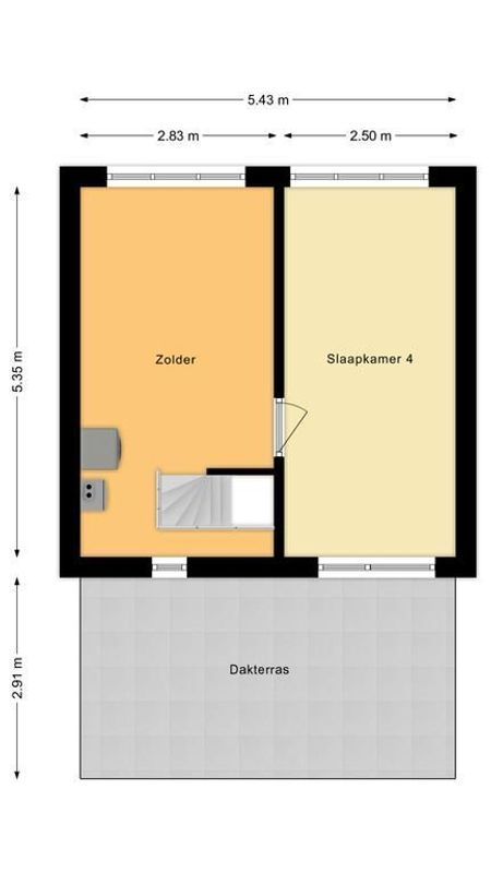 Ien Dalesstraat 4 Floorplan Blur 2