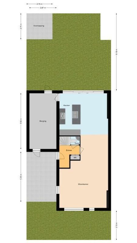 Prins Hendrikstraat 19 Floorplan Blur 3
