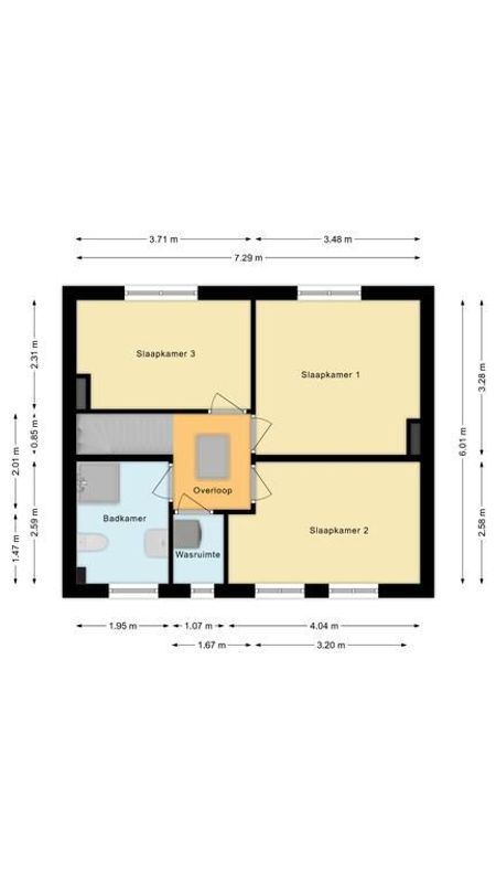Saksen Weimarstraat 25 Floorplan Blur 1