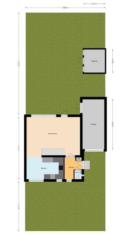 Hoeksestraat 27 Floorplan Blur 2