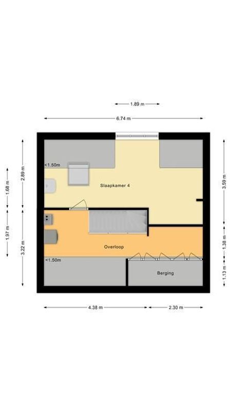 Hoeksestraat 27 Floorplan Blur 3