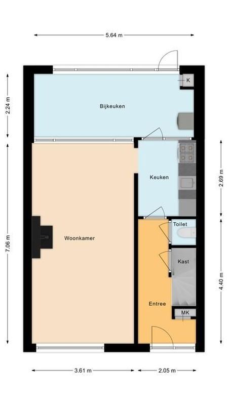 Raadhuisplein 16 Floorplan Blur 0
