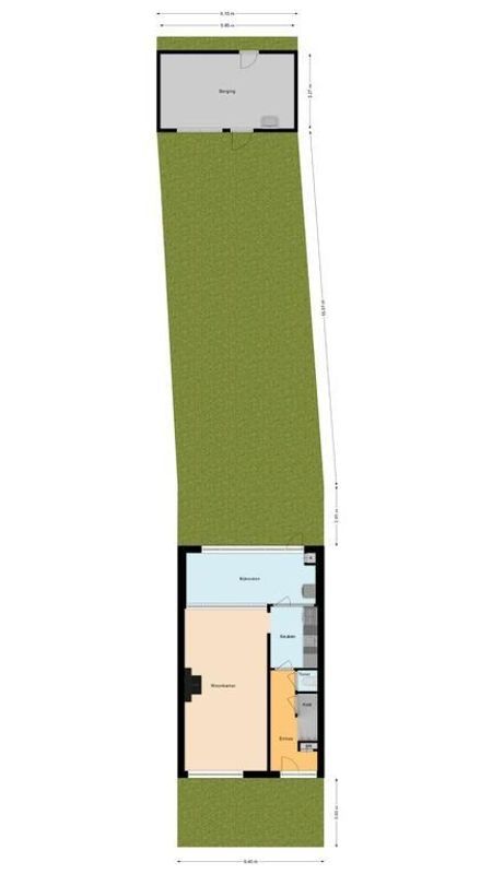 Raadhuisplein 16 Floorplan Blur 2