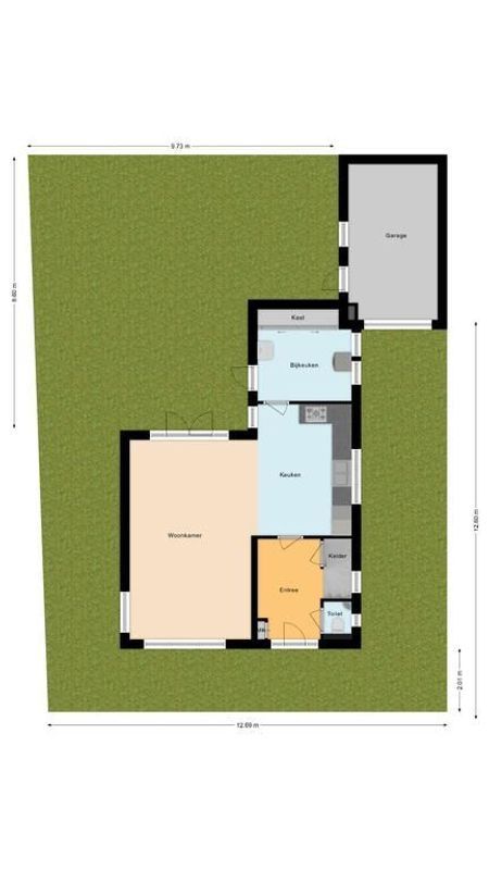 Burgemeester van Mierlostraat 11 Floorplan Blur 3
