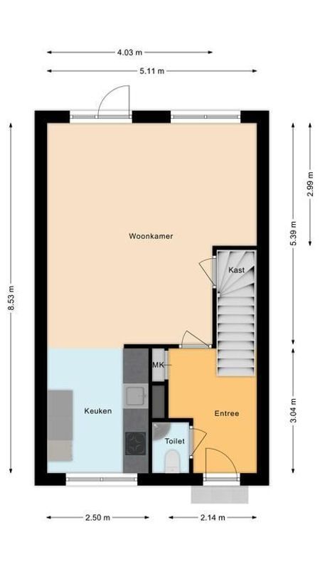 Haya van Somerenstraat 5 Floorplan Blur 1