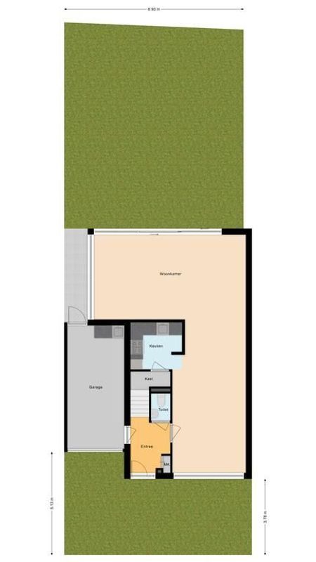 Mary Zeldenrustlaan 167 Floorplan Blur 2