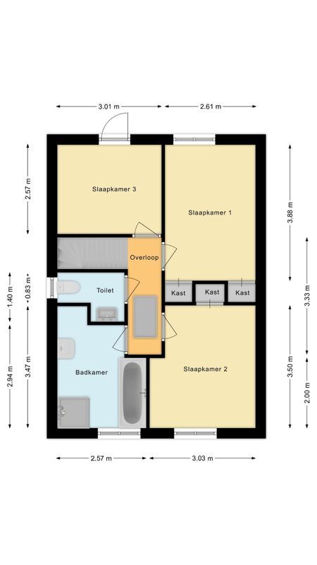 Veenstraat 20 Floorplan Blur 1
