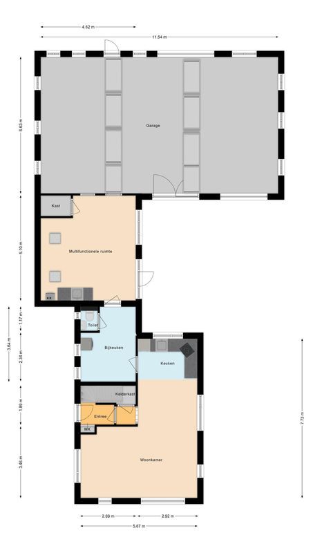 Veenstraat 20 Floorplan Blur 0