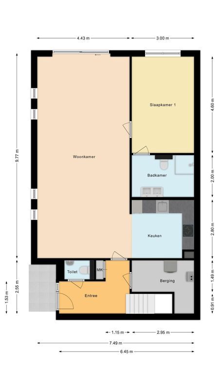 Architect Aartsplein 4 Floorplan Blur 1