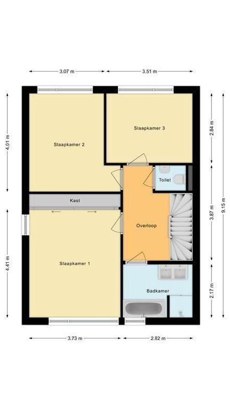 Mathilde Wibautplein 24 Floorplan Blur 1