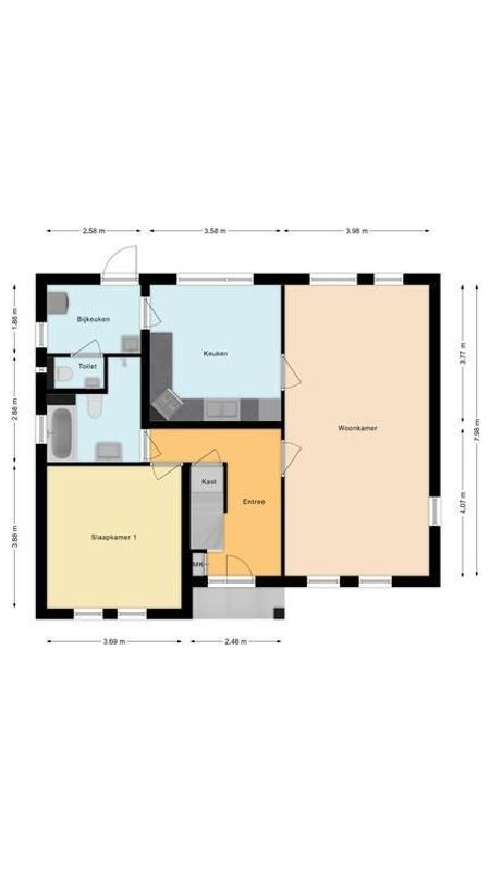 Zwarte Dijk 2 Floorplan Blur 0