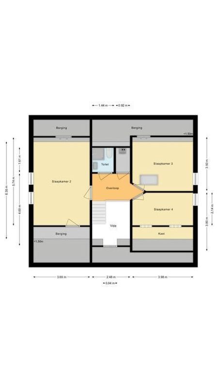 Zwarte Dijk 2 Floorplan Blur 1
