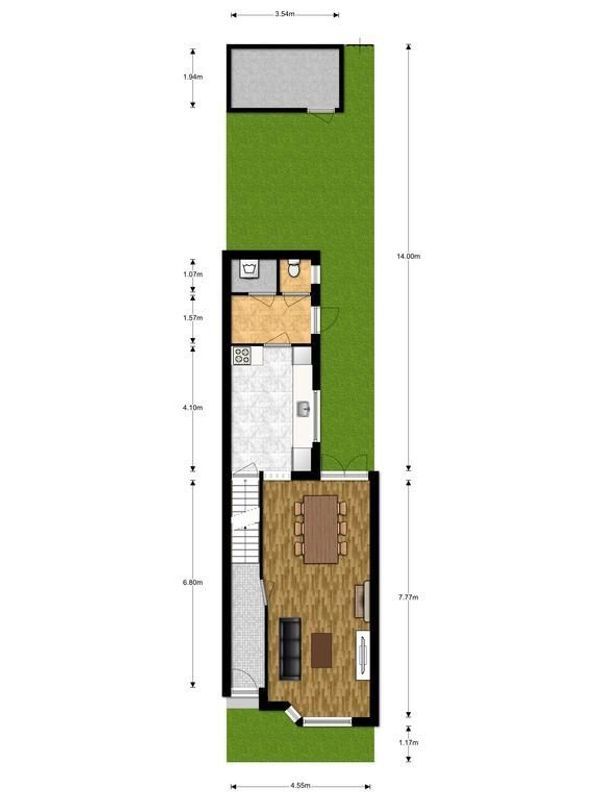 Stuivesantplein 8 Floorplan Blur 4