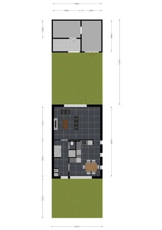 Megenstraat 62 Floorplan Blur 2