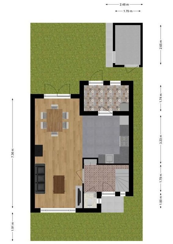 Simon van der Stelstraat 10 Floorplan Blur 3