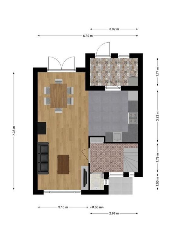 Simon van der Stelstraat 10 Floorplan Blur 0