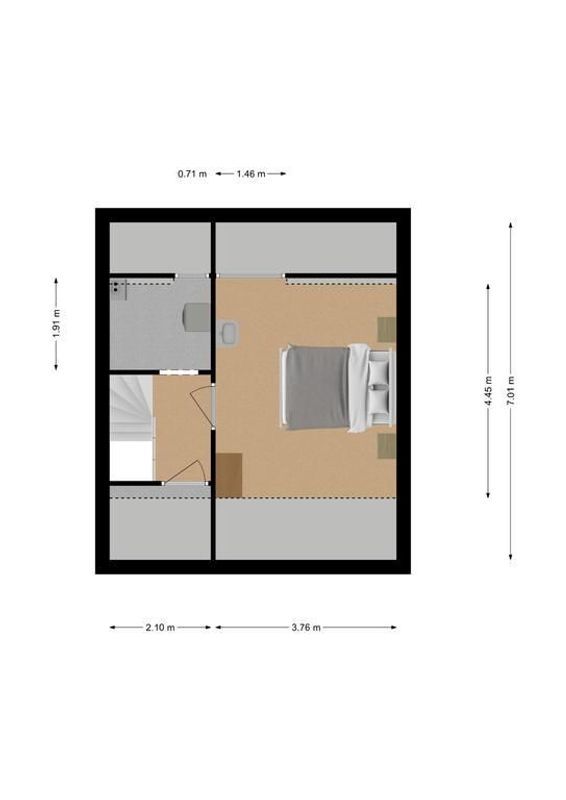 Postelse Hoeflaan 76 Floorplan Blur 2