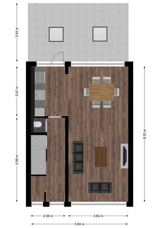 Predikherenlaan 24 Floorplan Blur 0