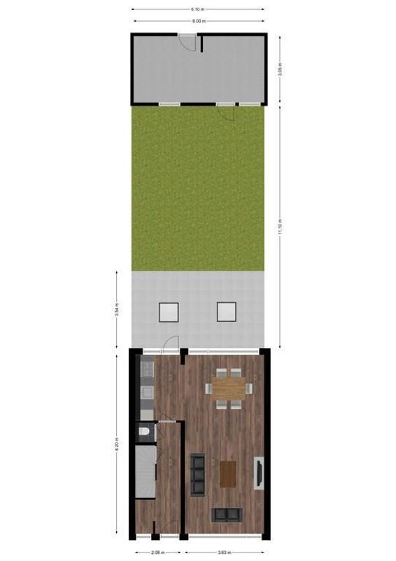 Predikherenlaan 24 Floorplan Blur 2