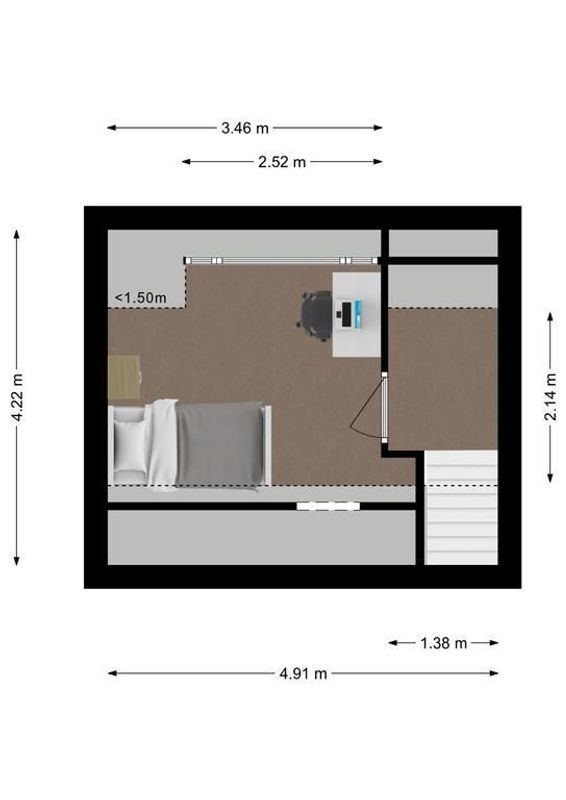Langvennen-Oost 45 Floorplan Blur 3