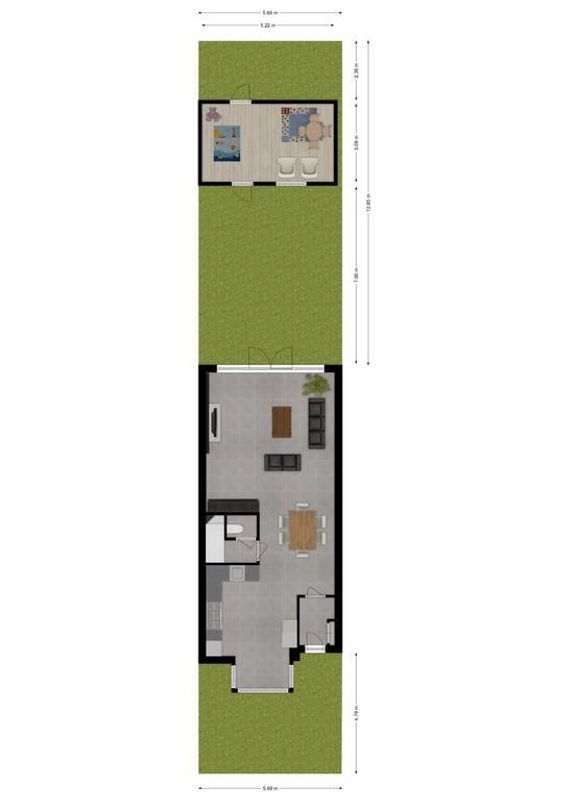 Tourmaletstraat 71 Floorplan Blur 3