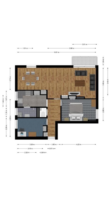 Waterhoefstraat 27 - c Floorplan Blur 0