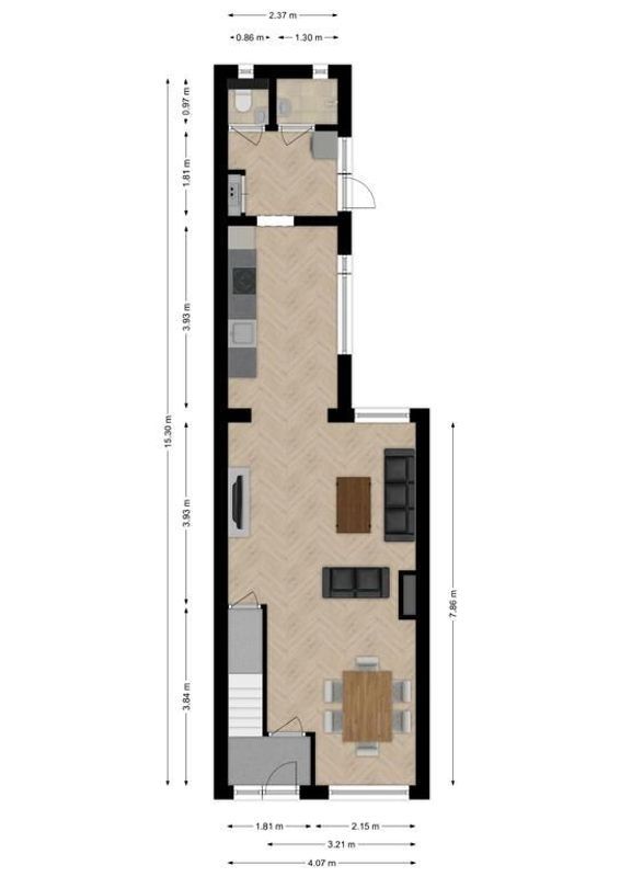 Kapelstraat 69 Floorplan Blur 0