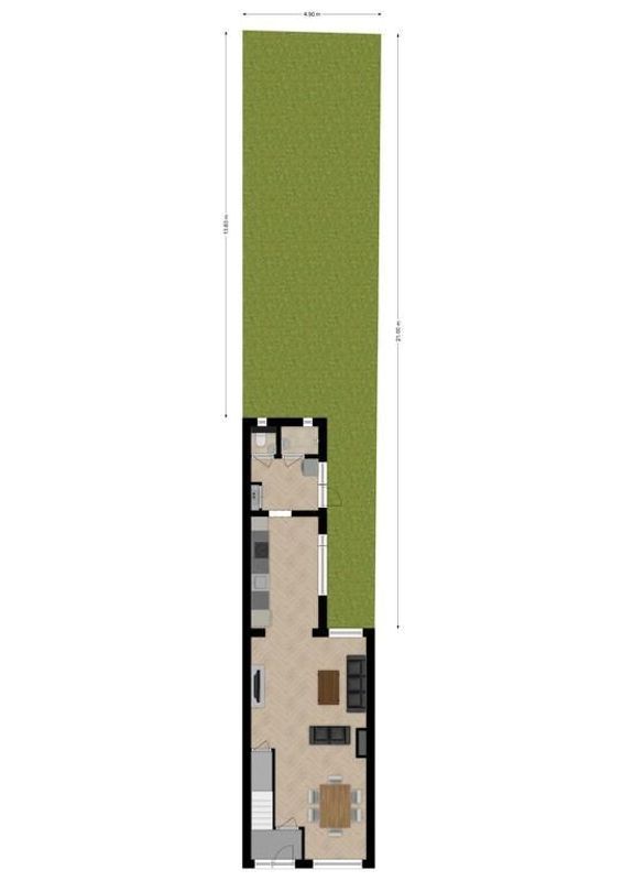 Kapelstraat 69 Floorplan Blur 2