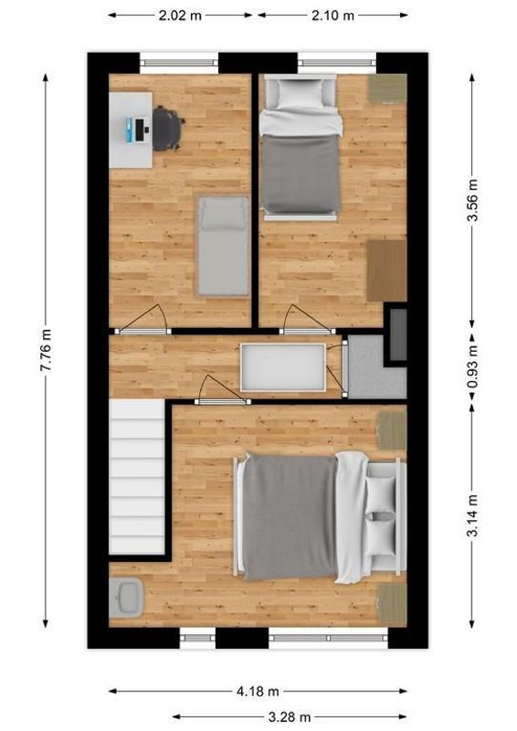Kapelstraat 69 Floorplan Blur 1
